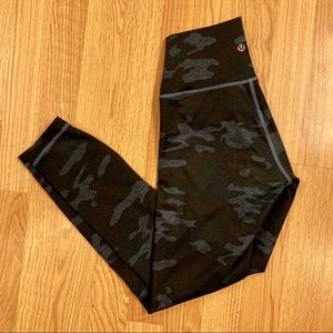 Lululemon blue army 7/8 leggings